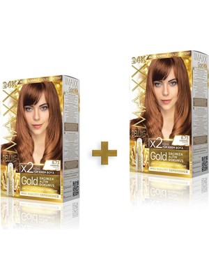 Maxx Deluxe 2'li Golden Beauty  8.73  Karamel Set Boya
