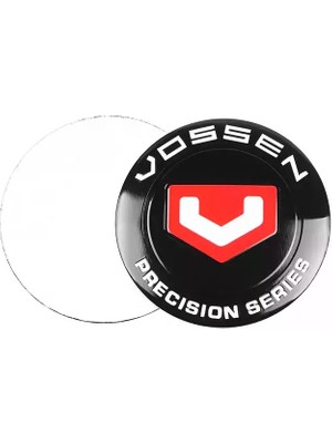 Vossen Precision Serıes Logolu 56 mm Jant Göbek Stıcker (Damla Stıcker)