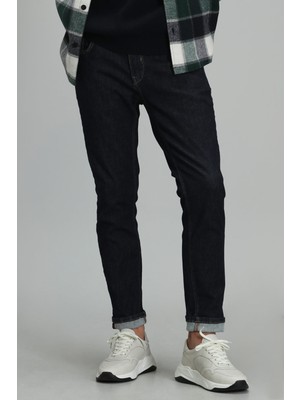 Lufian Jacob Smart Jean Erkek Pantolon Slim Fit Lacivert