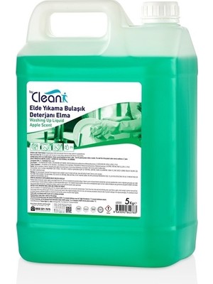 By Clean Elde Yıkama Bulaşık Deterjanı Elma 5 kg