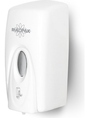 Rulopak Manuel Doldurmalı Köpük Sabun Dispenseri 1000 Ml Beyaz