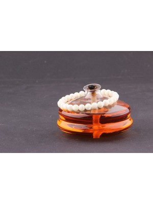 Safnaturel Sertifikalı Doğal Taş Sedef Bileklik 6mm