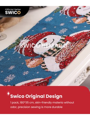 Swico Remado Noel Masa Koşucusu 180X35CM (Yurt Dışından)