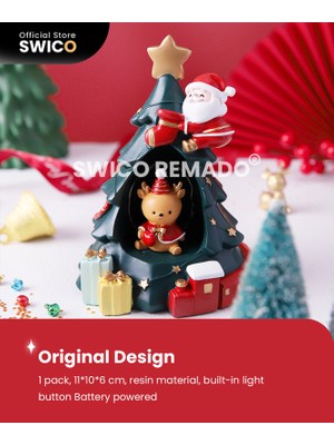 Swico Remado Aydınlık Noel Ağacı Yaratıcı Noel Dekorasyonu (Yurt Dışından)