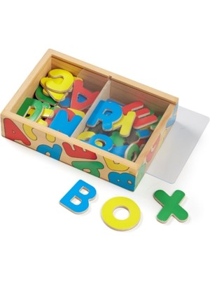 Melissa&Doug Melissa & Doug Melissa And Doug Ahşap Mıknatıslı Harfler