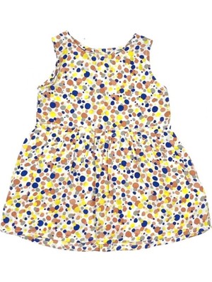 Bebepan Dream Kız Çocuk Baskılı Elbise