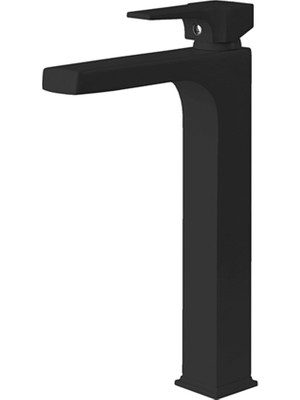 Newarc Aqua Çanak Tipi Siyah Lavabo Bataryası