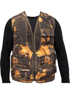 Hunthink Orman Kamuflaj Avcı Yeleği