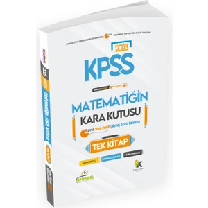 İnformal Yayınları KPSS Matematiğin Kara Kutusu Tek Kitap Dijital Çözümlü Konu Özetli ÖSYM Çıkmış Sor Bankası