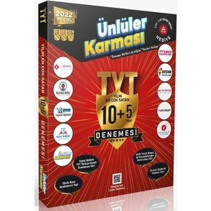 Ünlüler Yayınları Ünlüler Karması 2022 Tyt 10 + 5 Deneme