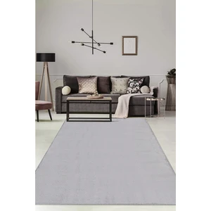 Valery Home Comfort Puffy Peluş Halı Gri Saçaksız