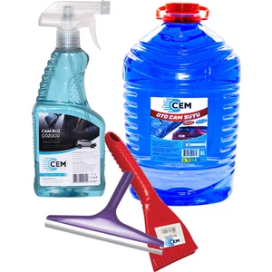 CEM CAR CARE 4'lü Kışlık Bakım Seti