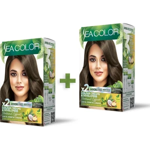 Sea Color 7.11  Yoğun Küllü Kumral 2'li Set Boya