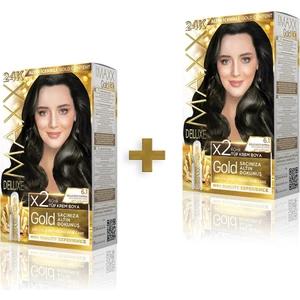 Maxx Deluxe Golden Beauty  6.1  Küllü Koyu Kumral Set Boya
