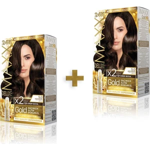 Maxx Deluxe Golden Beauty  5.0  Açık Kahve Set Boya