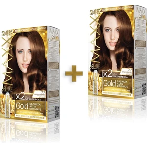 Maxx Deluxe Golden Beauty  7.7  Koyu Karamel Set Boya