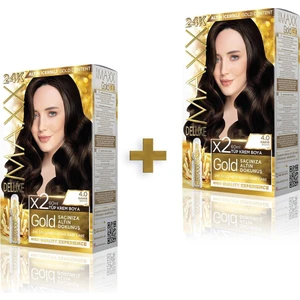 Maxx Deluxe Golden Beauty  4.0  Kahve Set Boya