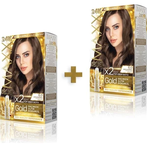 Maxx Deluxe Golden Beauty  6.0  Koyu Kumral Set Boya