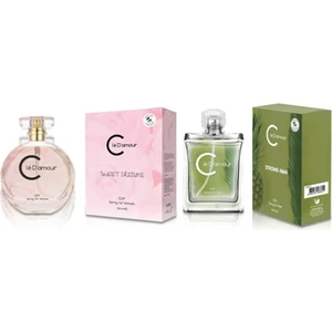 Clé D'amour Cle D'amour Sweet Dreams + Strong Man - 2 Li Kadın Erkek Parfüm Seti 100 ml - Vegan