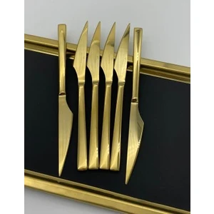 Berlin Titanyum Gold 6 Adet Tatlı ( Pasta ) Bıçak