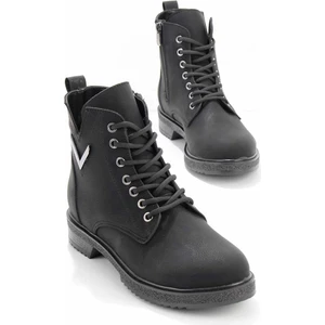 Siyah Nubuk  Kadın Bot & Bootie K02250058201
