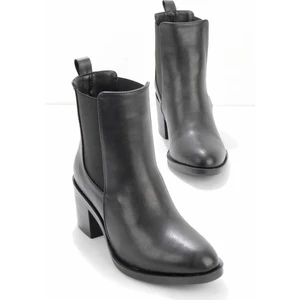 Siyah  Kadın Bot & Bootie K02826011209