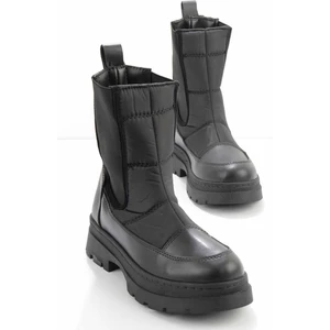 Siyah  Kadın Bot & Bootie K02924111109
