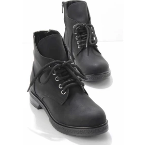 Siyah Nubuk  Kadın Bot & Bootie K02250058001
