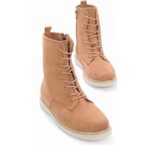 Taba Süet  Kadın Bot & Bootie K02116010502