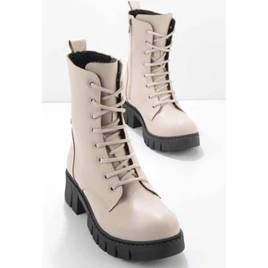 Bej  Kadın Bot & Bootie K02928040109