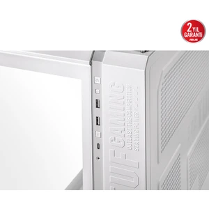 TUF GAMING GT502 PANAROMİK TEMPERLİ CAM USB TYPE-C ATX / MICRO-ATX / MINI-ITX BEYAZ