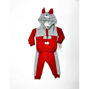 Butik Sosyetik Donino Baby Ayıcık Baskılı Bebek Takım