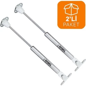 Dolap Amortisörü Gazlı Piston Kapak Hidroliği 100N 27 cm 2'li Paket