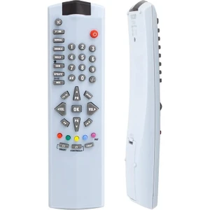 Ata Elektronik Arçelik Beko Pat Tuşlu Tüplü Tv Kumanda Arçelik Beko Pat Tuşlu Tüplü Tv 70- 72 Ekran Gri Tv