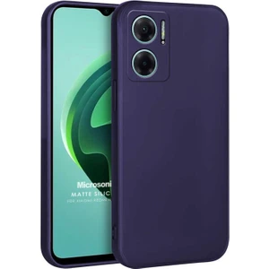 Matte Silicone Xiaomi Redmi Note 11E Kılıf Lacivert