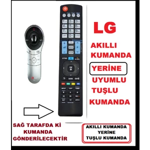 Ata Elektronik Lg La Serisi Gri An-Mr 400 Smart Yedek Kumandası 930