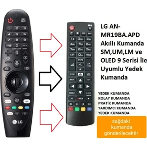 Ata Elektronik Lg Kopya - Tüm Akıllı , Sihirli , Mouseli , Smart , Hd Kumanda Yerine Uyar - Lg Home Tuşlu