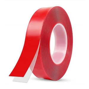 Çift Taraflı Şeffaf Akrilik Bant Poşetli (30 mm x 5 M)