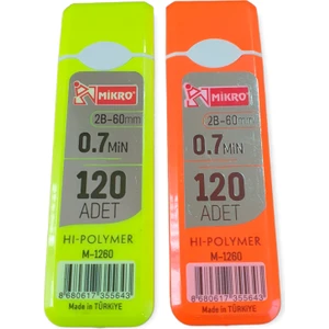 Mikro 0.7mm 120'li Kalem Ucu 2'li Paket