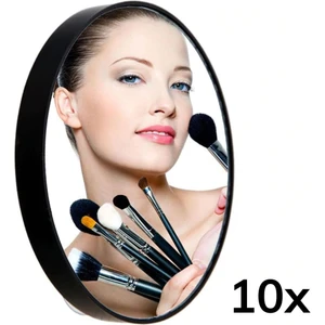 10X Büyüteçli Vantuzlu Pratik Kullanışlı Makyaj Lens Traş Aynası Çap 9 cm