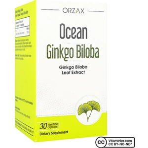 Ocean Ginkgo Biloba 30 Kapsül