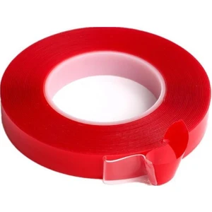 Çift Taraflı Şeffaf Akrilik Bant Poşetli (20 mm x 5 M)