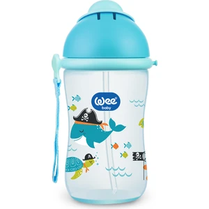 Wee Baby Pipetli PP Bardak 380 ml Erkek
