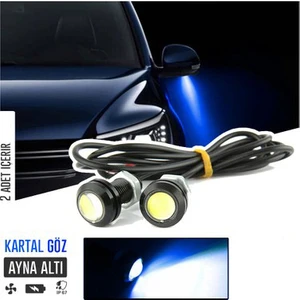 Ayna Altı LED Ayna Altı Cob Aydınlatma LED Eagle Eye 2 Adet Beyaz Sağ Sol Takım