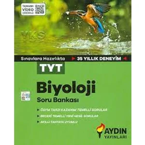 Aydın Yayınları TYT Biyoloji Soru Bankası Ciltli 8. Sınıf Öğrencileri İçin 100 Sayfa