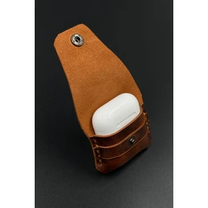 MAT DERİ Airpods Kılıf 1. ve 2. Nesil Tam Uyumlu Hakiki Deri  Airpods Koruma Kılıfı