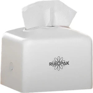 Tekçek Mini Peçete Kağıdı Dispenseri Beyaz