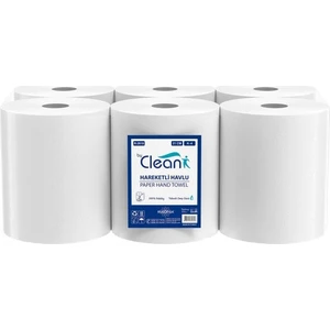 By Clean Hareketli Havlu 2 Katlı 21 Cm 67 M 6'Lı Paket 4 Kg