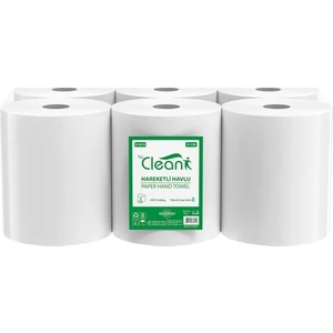 By Clean Hareketli Havlu 2 Katlı 21 Cm 58 Metre 6'Lı Paket 3,5 Kg