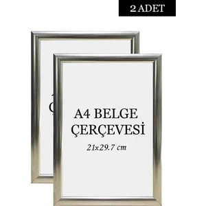 2 Li Set A4(21X29.7) Diploma Çerçevesi Belge Çerçeveleri Sertifika Çerçevesi
